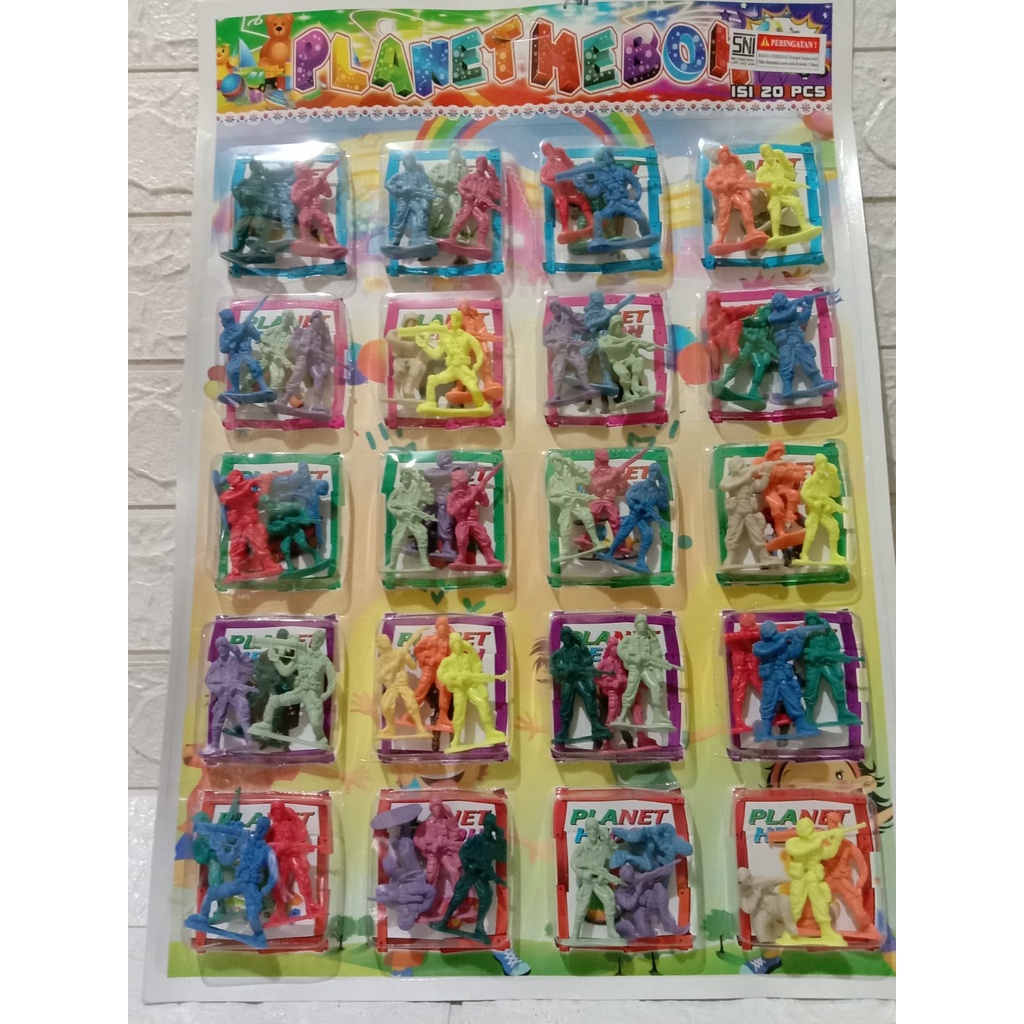 MAINAN ANAK TENTARA LEMBARAN