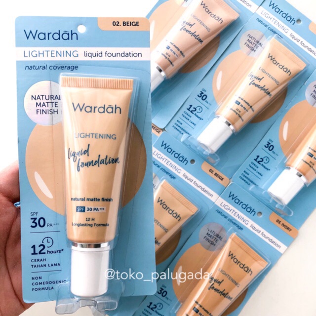 Wardah Lightening Liquid Foundation