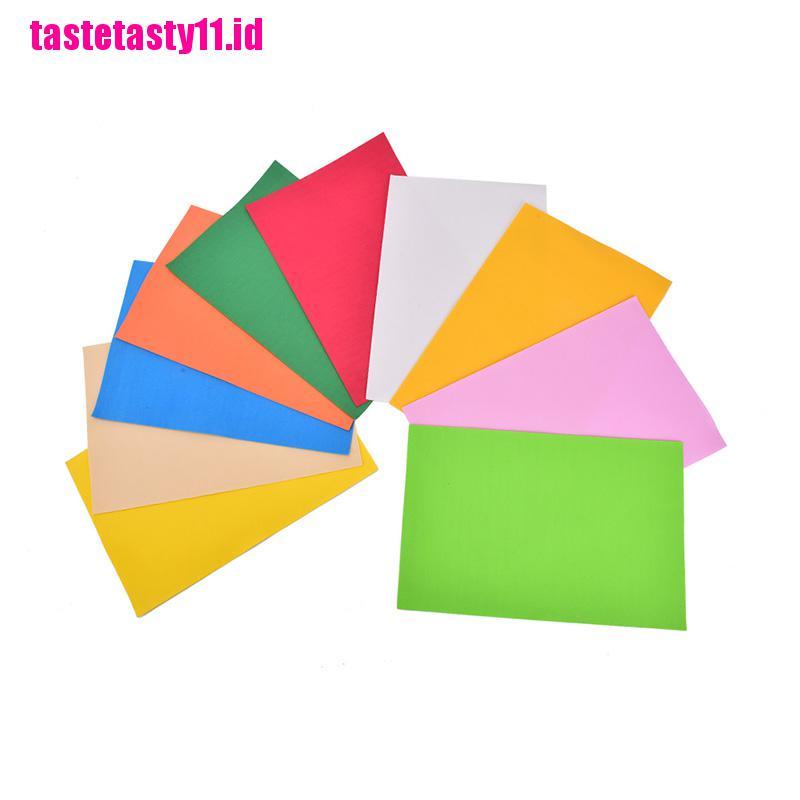 【TTID】10Pcs/Pack EVA Foam Sheets Handmade Paper Fun Kids Craft Gift 260x185x2mm