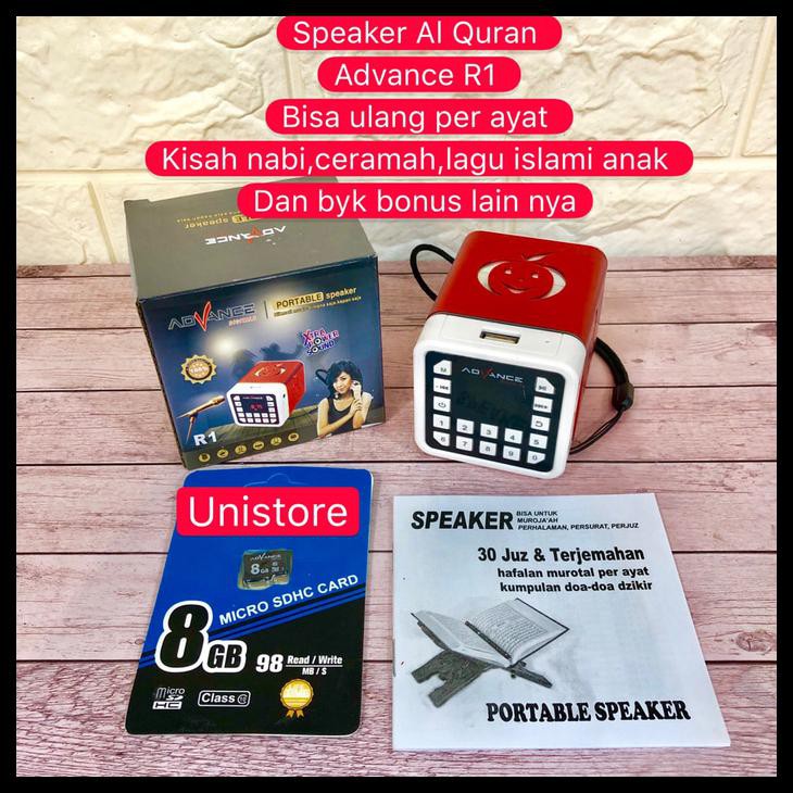 Baru Speaker Quran Alquran Advance R1 / Speaker Murottal Quran Advance R1