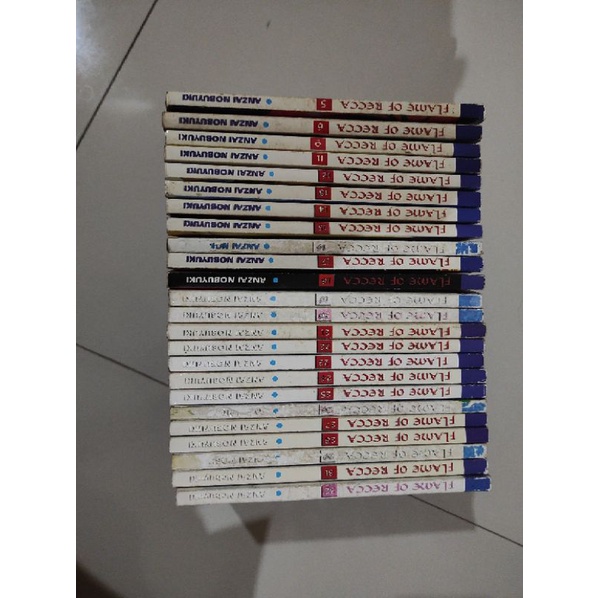 Komik Flame of Recca bekas Prelove cabutan jual murah