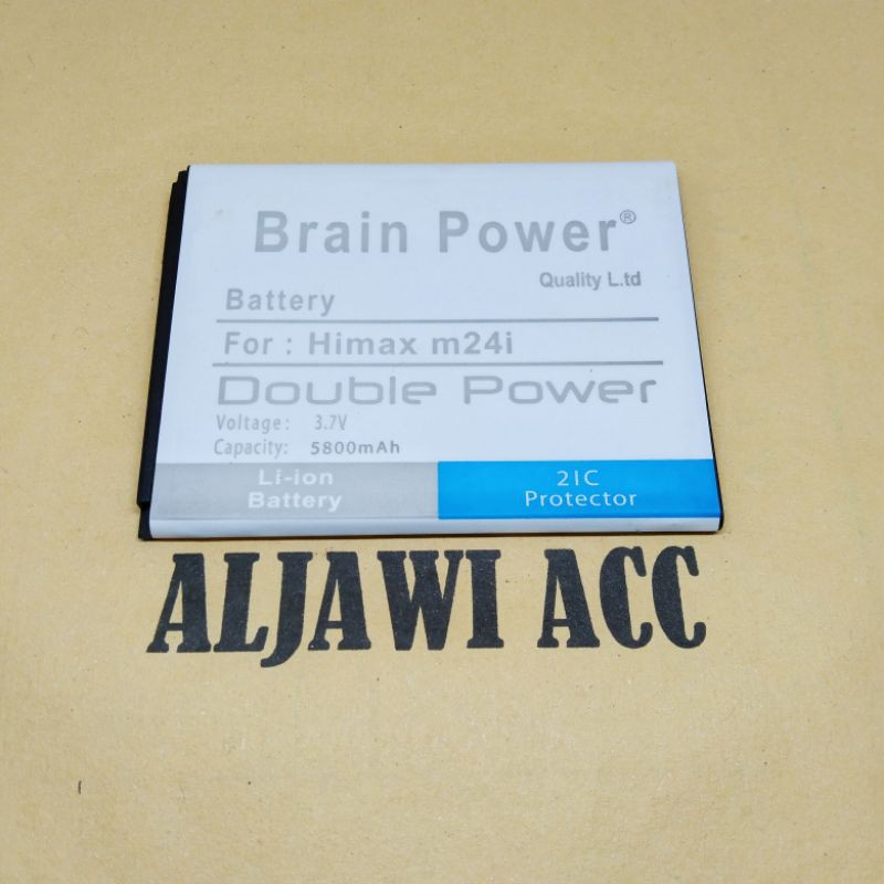 Baterai Batre Battery Himax M24i Himax 9M Double Power Battery Hp