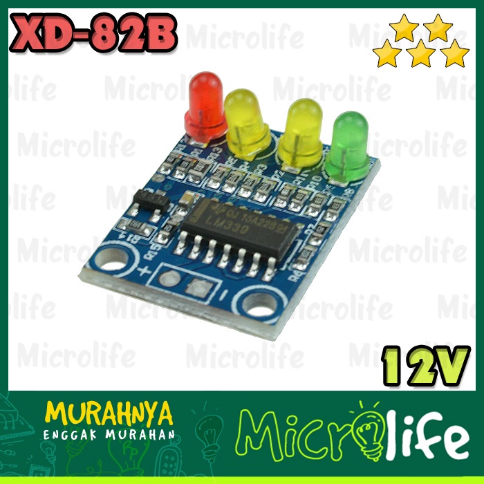 XD-82B 12V Battery Level Indicator Module