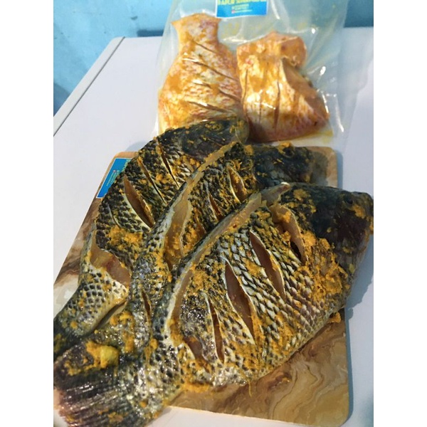 

ikan mujaer bumbu kuning