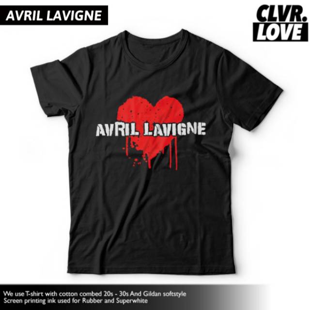 Kaos AVRIL LAVIGNE - Heart