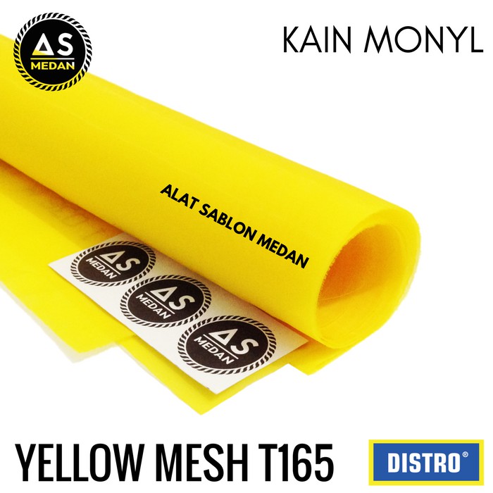 Kain Cetak Saring Mesh T165 Yellow Kain Monyl Alat Sablon Manual Shopee Indonesia