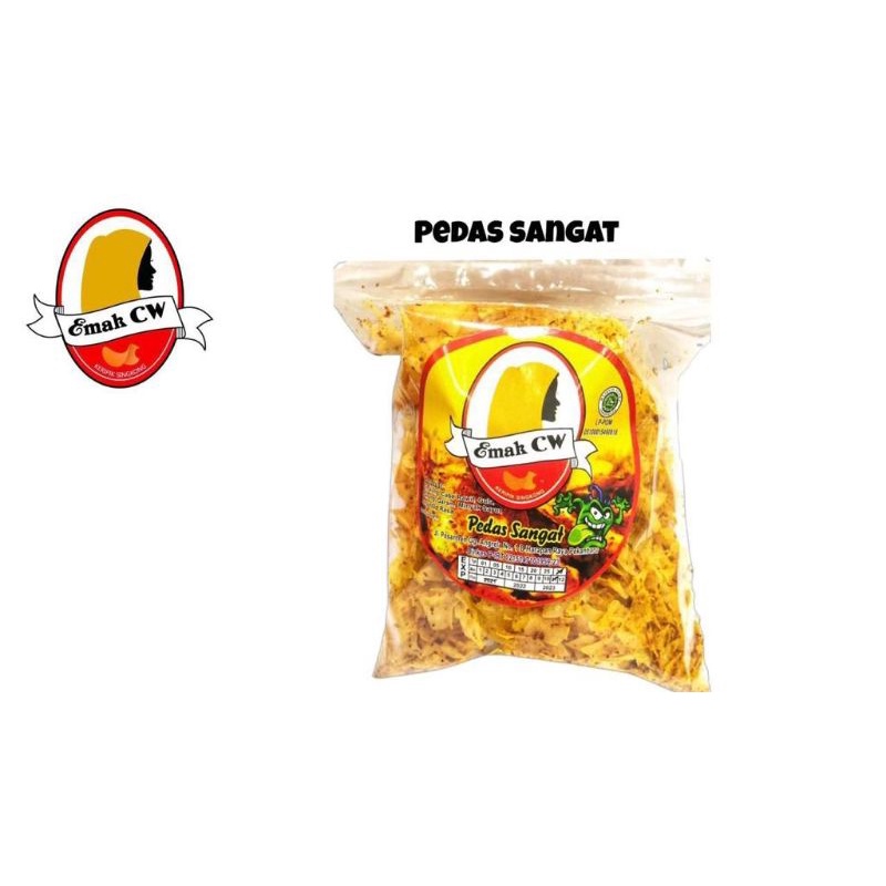 

KripikSingkong Pedas Sangat Emak Cw 220g