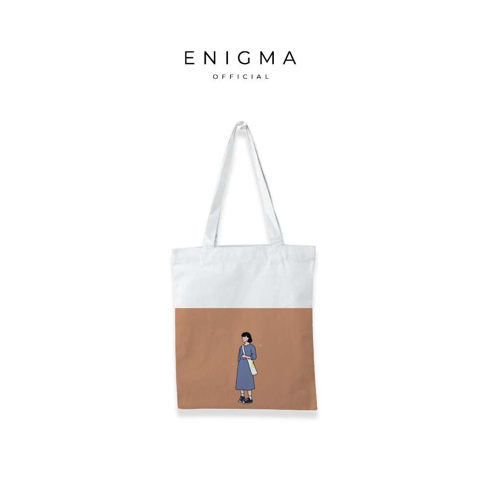 SALE TOTEBAG KANVAS ORIGINAL ENIGMA TOTEBAG KANVAS COLLECTION POSITIVE VIBES