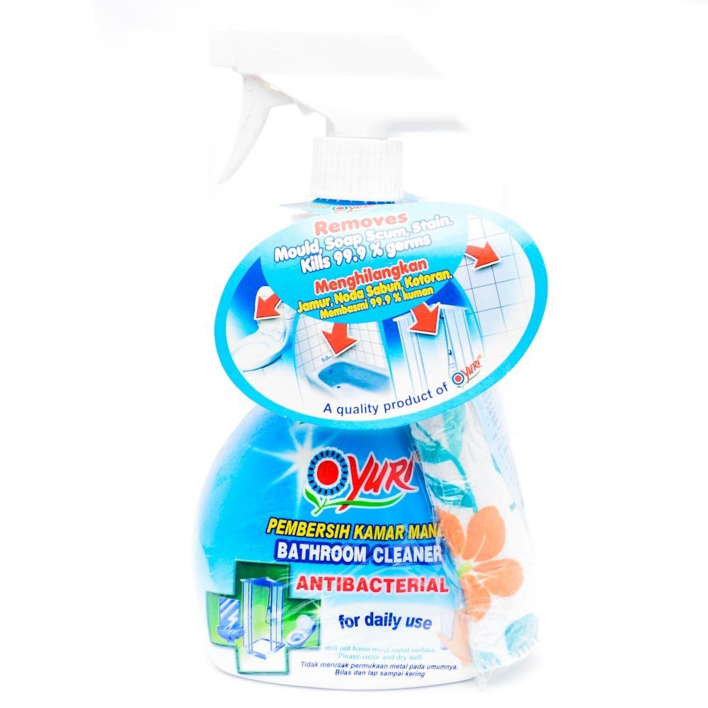 Yuri TAF &gt;&lt; LEONY Antibacterial Bathroom/ Kitchen Cleaner | Kitchen Cleaner Tools Set