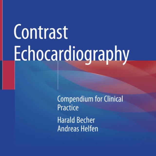 Buku Kedokteran Contrast Echocardiography 2019