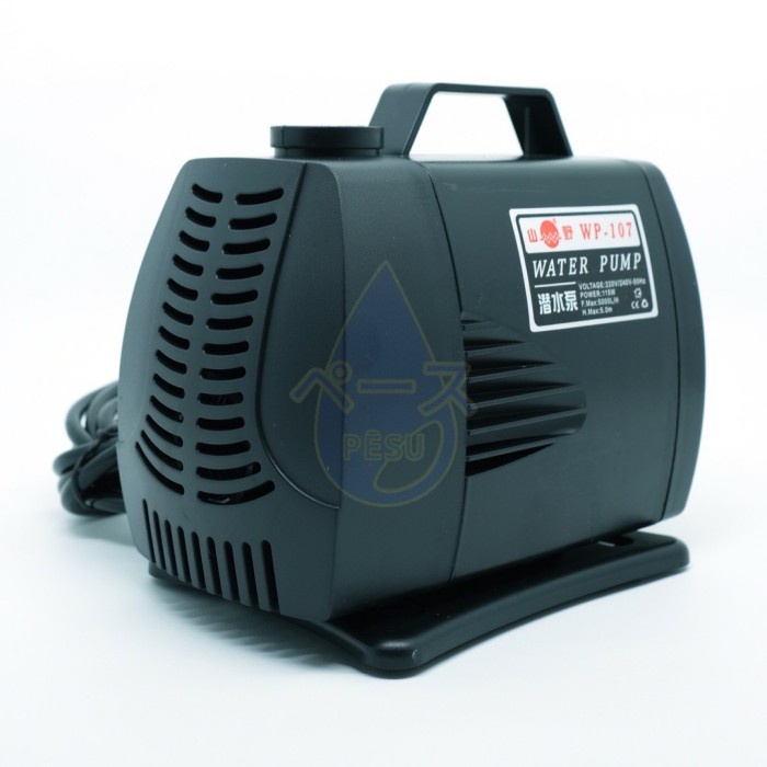 TERBAIK YAMANO WP 107 NAIK 5 METER POMPA AIR KOLAM IKAN CELUP