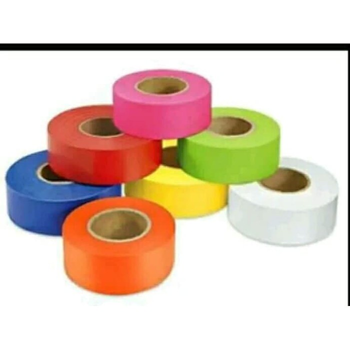 

Flagging Tape 1" x 50mtr Pita Survey Flagging Tape Murah