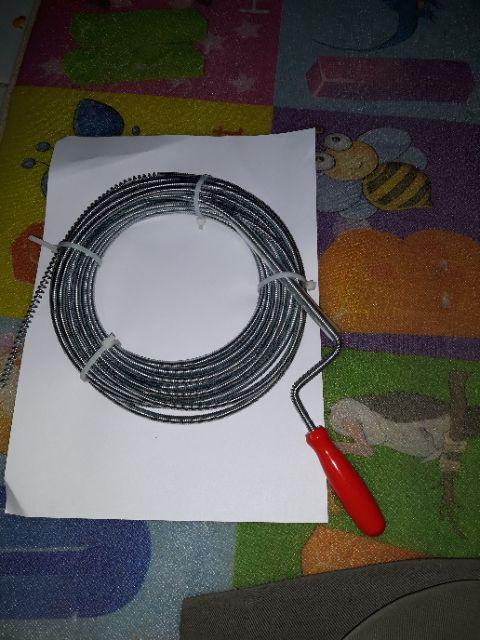 Bisa Cod Tb  Pipa Cleaner   Alat Pembersih Saluran Pipa Mampet 6 Mm X 10 M