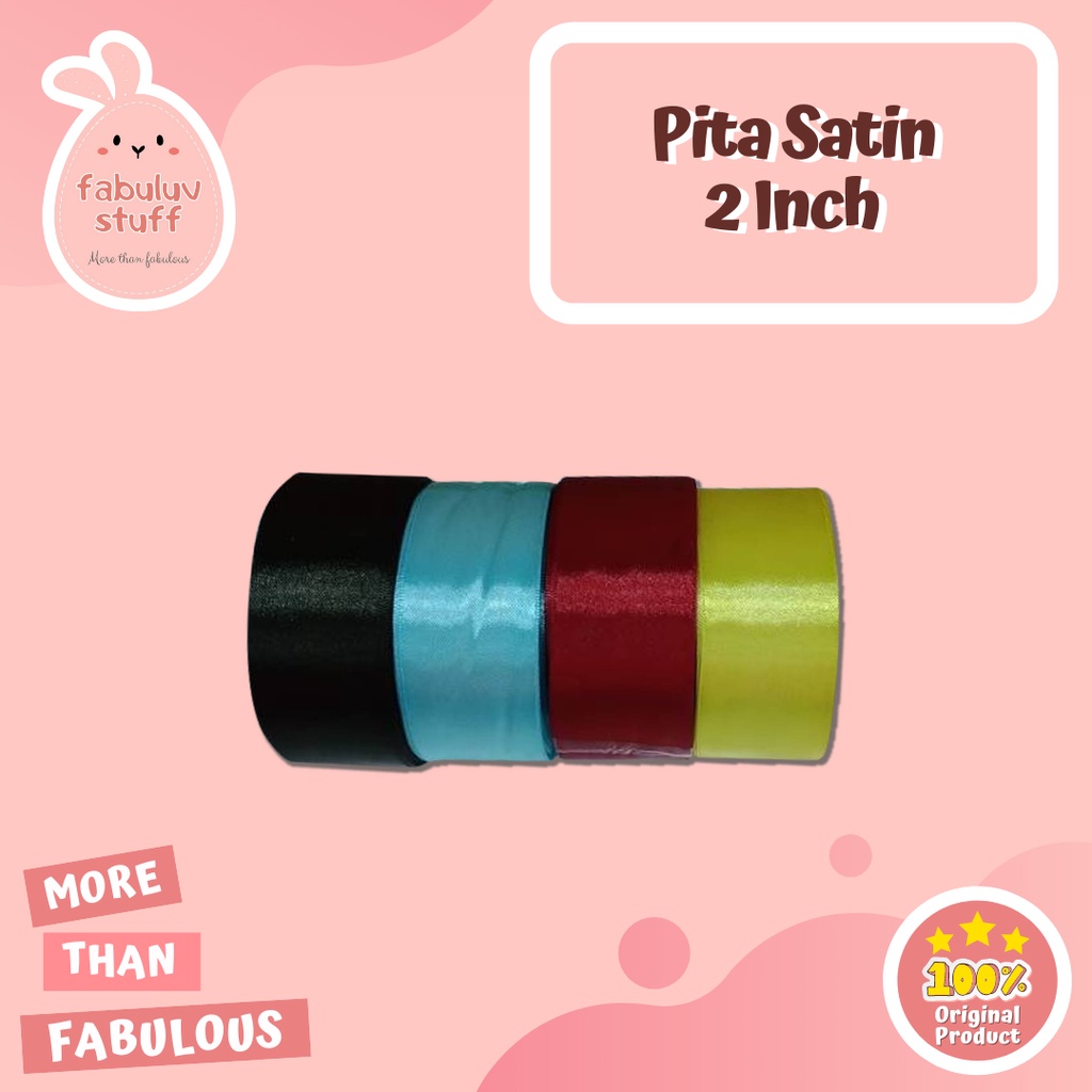 

ATK ~ Pita Satin 2 in Warna Warni