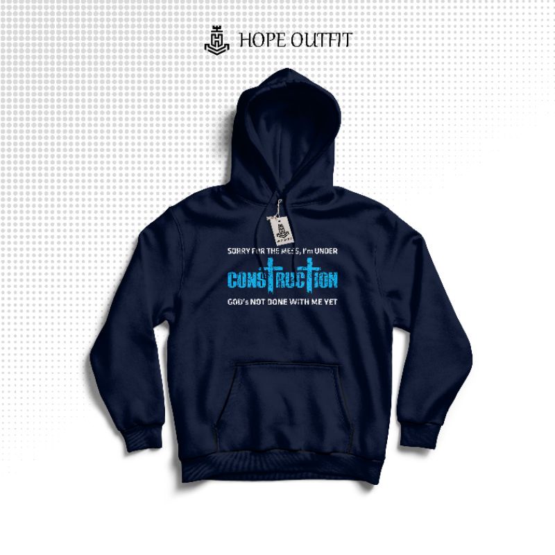 Jaket Hoodie Rohani Kristen Under Construction