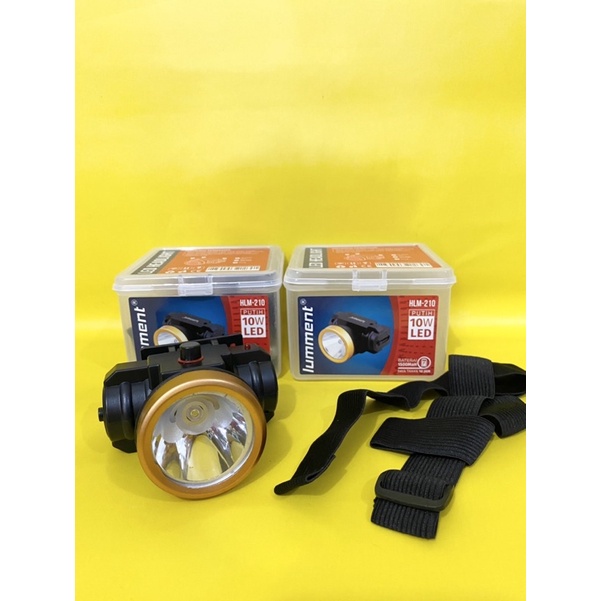 LAMPU SENTER KEPALA LUMMENT / LAMPU SENTER / SENTER KEPALA MEMANCING / LED HEADLIGHT / SENTER KEPALA PUTIH / SENTER 10watt LED