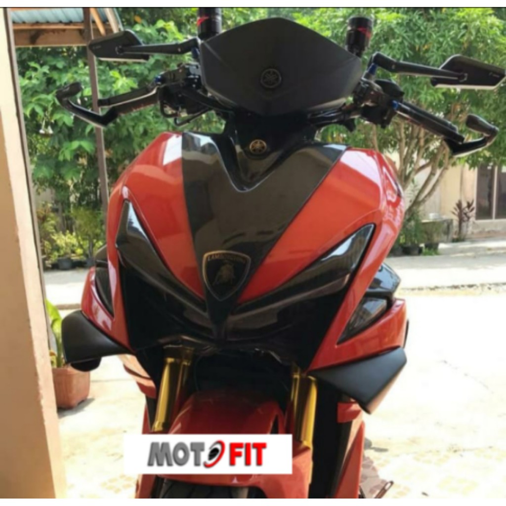 Winglet Model MotoGP Aerox 155 VVA wing rack yamaha aerox aero fin aerox