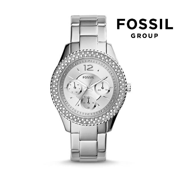 Best Seller Jam Tangan Wanita Merk Fossil Original100% Type :ES 3588 Baterai SL Garansi 1th