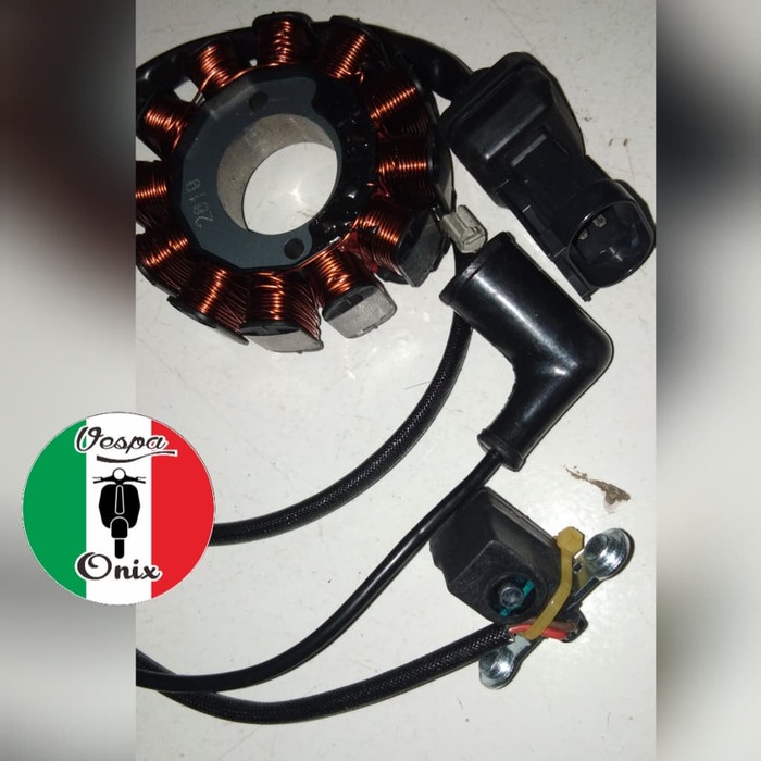 SPUL MAGNET STATOR VESPA LIBERTY IGET 3V 946 GTS 3V LX 150 3V SPRINT