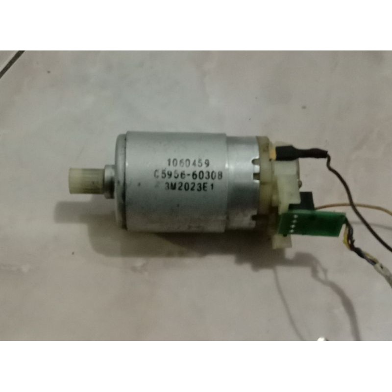 Dc Motor Plus Encouder Ex Mesin Fotocopy 12 ~ 24V