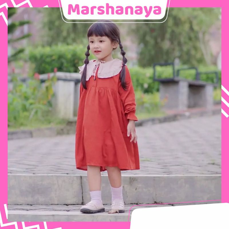 Dress Anak Tunik Rayon Korea style