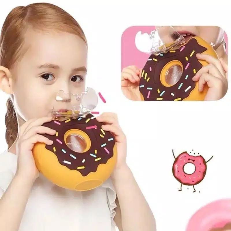 BOTOL MINUM ANAK BENTUK DONAT