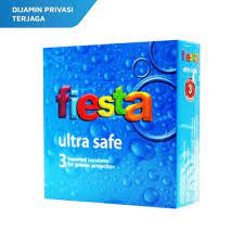 Kondom Fiesta Ultra Safe Isi 3 pcs