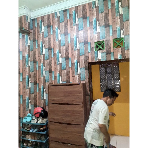 jasa pemasangan wallpaper stiker dinding area Pekalongan batang Tegal dan sekitarnya