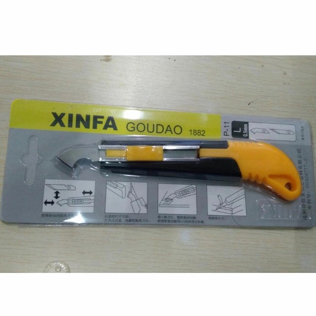 

Star Xinfa Cutter Pisau Alat Pemotong Acrylic Akrilik Mika Plastik Gilaa!!!