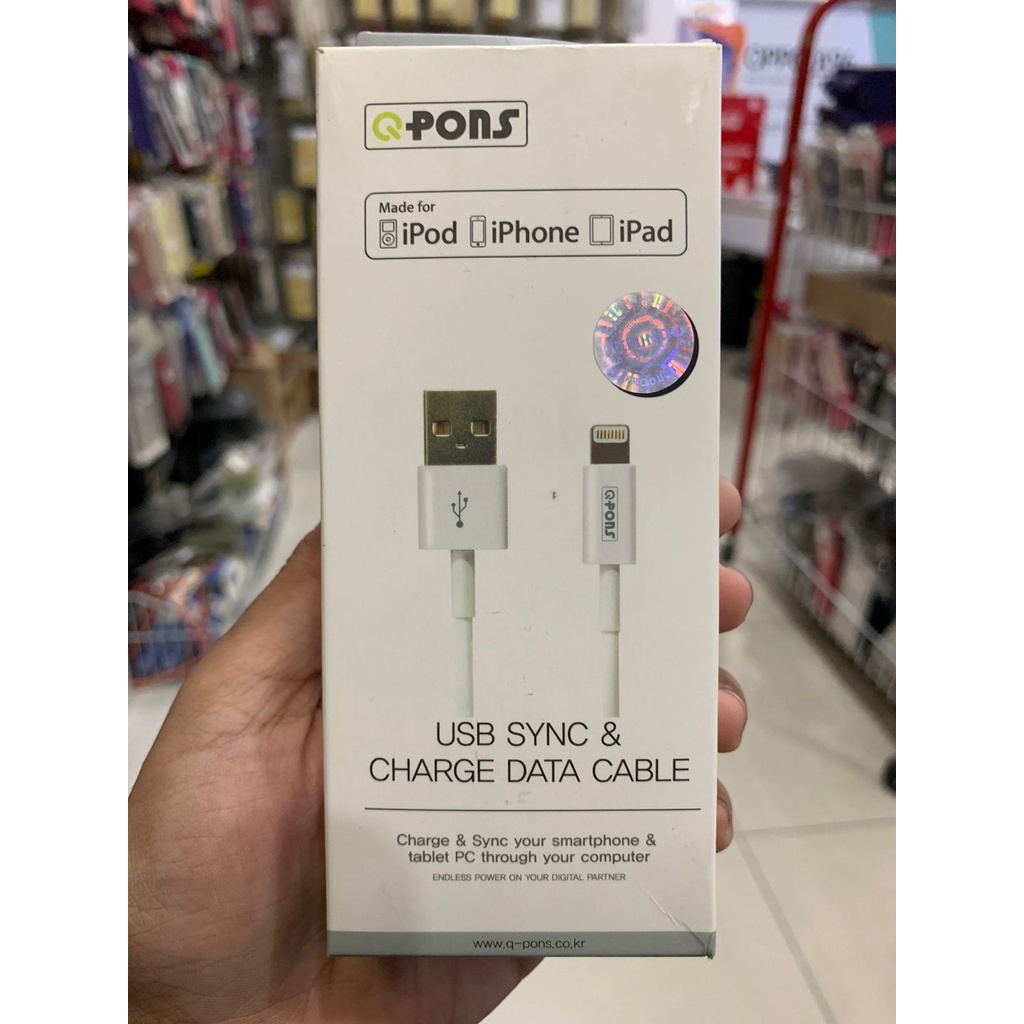 USB SYNS &amp; CHARGER DATA CABLE Q-POS