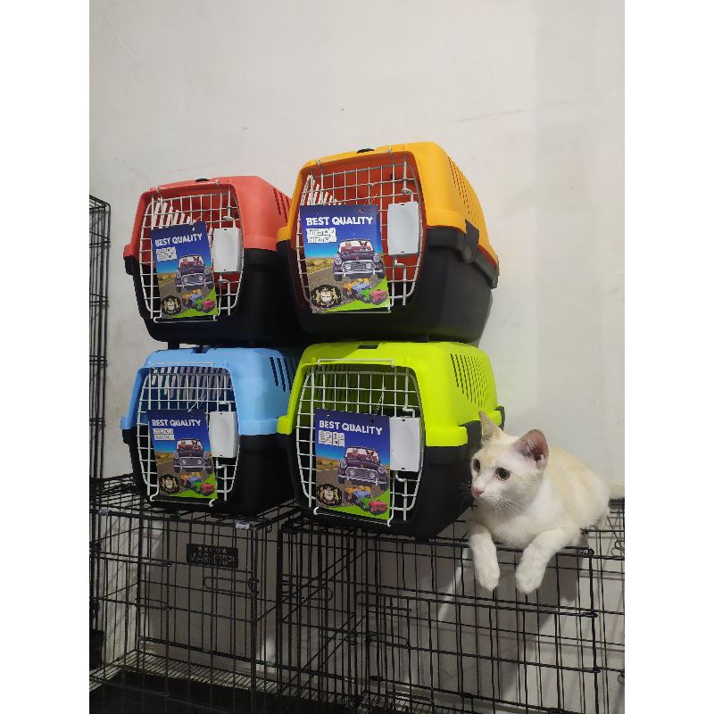 Pet Cargo Petopia Pc - 001 Ukuran S canel box untuk kucing &amp; anjing