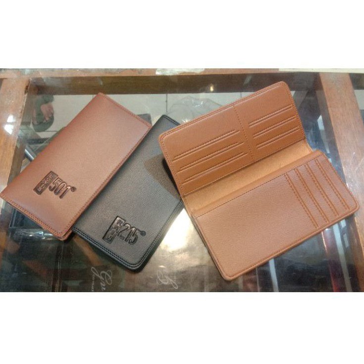 Dompet pria kulit lipat panjang harga murah / Dompet panjang kulit terlaris / Dompet pria Model baru