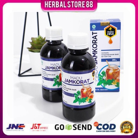 JAMKORAT Madu Jamkorat Jamu Kolesterol & Asam Urat Madu Kolesterol Original