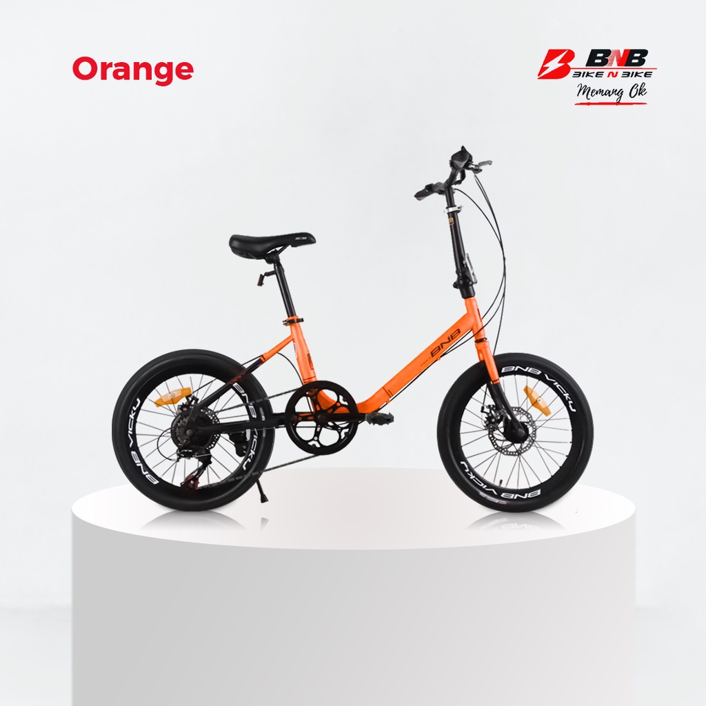 Bike N Bike - Sepeda Minion BNB Vicky Ukuran 20 Inch-6