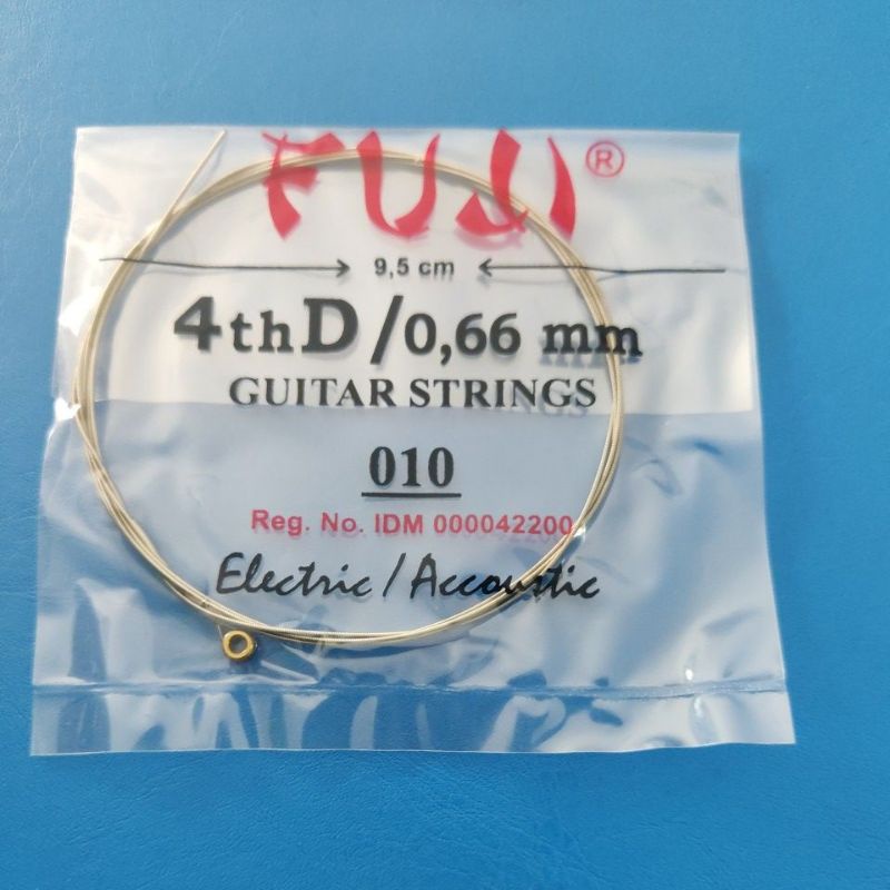 Senar Gitar Eceran Akustik Electric merk FUJI untuk set 010. ORIGINAL