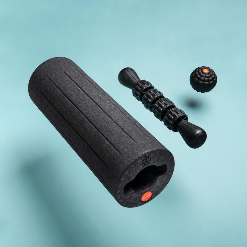 APTONIA Kit Pijat 3-in-1 Discovery 100: Bola, Tongkat Dan Roller Pijat