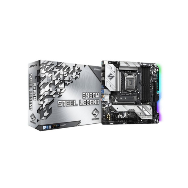 ASRock B460M Steel Legend (LGA1200, B460, DDR4, USB3.2, SATA3)