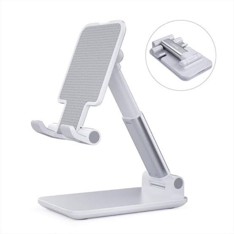 HOLDER HP FOLDING DESKTOP PHONE STAND HD23 DUDUKAN HP UNIVERSAL SEMUA HP