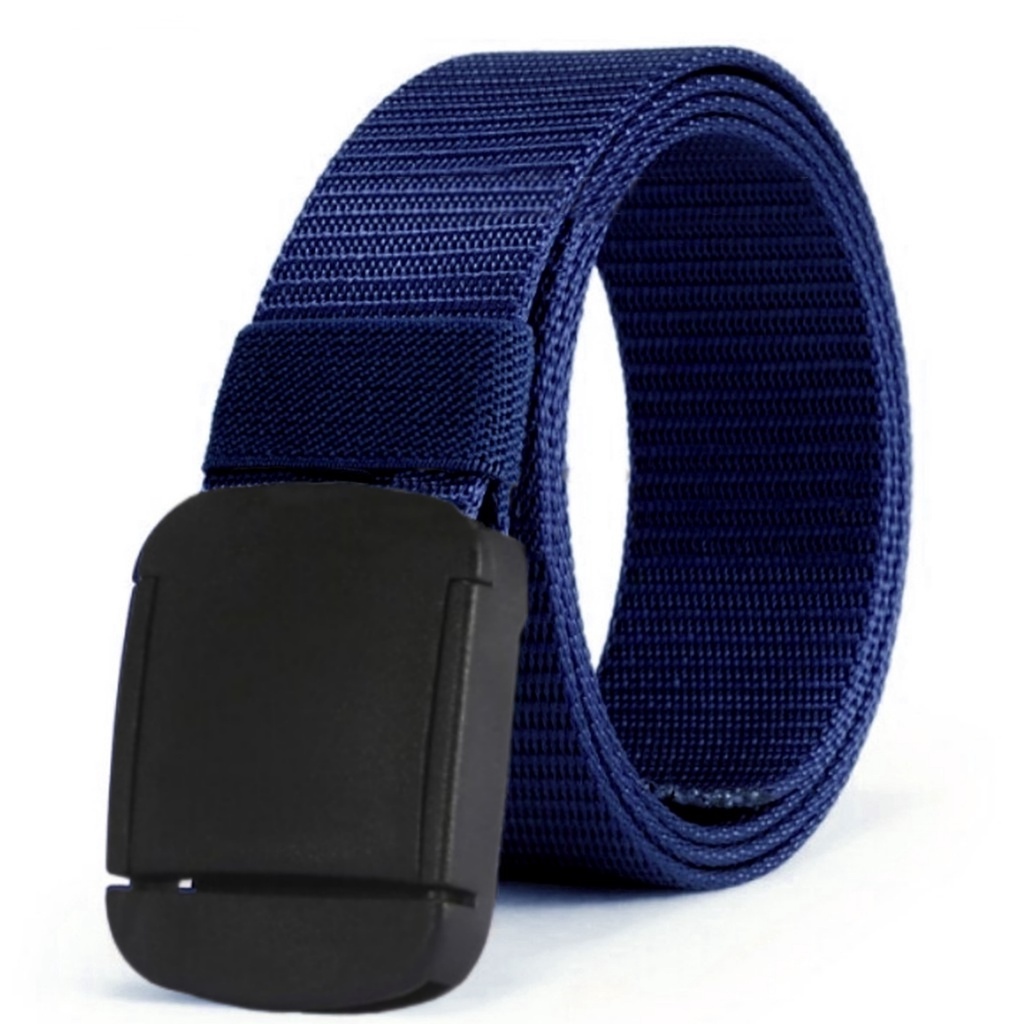 TERMURAH ! IKAT PINGGANG PRIA CANVAS TACTICAL GAGAH MEN BELT ANTI METAL DETECTOR- YH NXL-2/BD-23