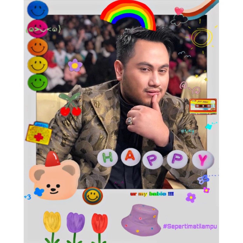 OPPA NASSAR PHOTOCARD LIMITED EDITION (ANTI HUJAN / ANTI Tsunami / ANTI Gempi / ANTI Guncang)