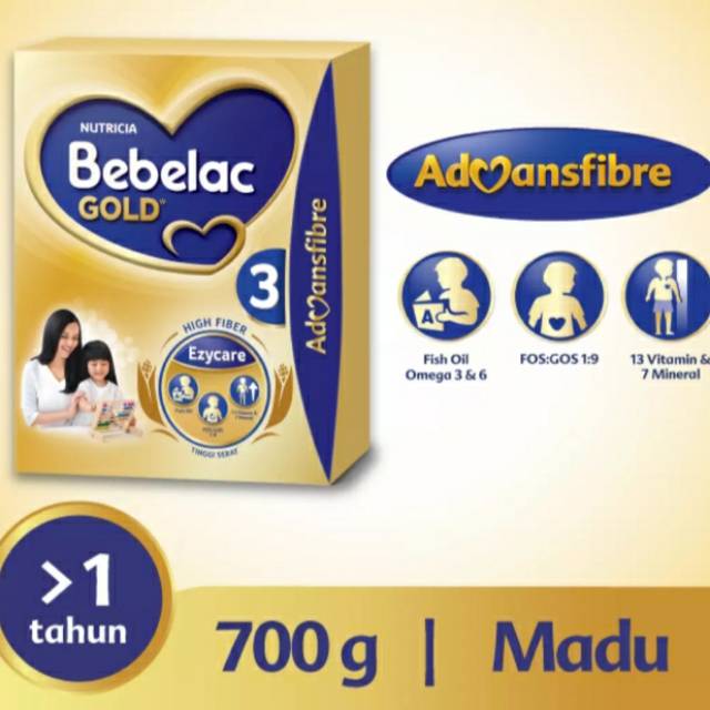 Bebelac Gold 3 700gr Vanila / Madu