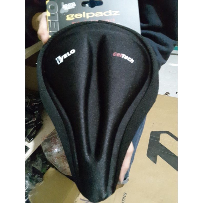 cover sadel Velo Gel Tech sarung jok/sarung sadel /bantalan sadel jok gel tech original velo