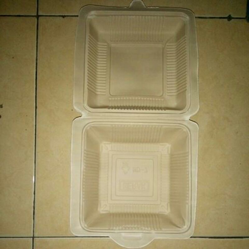 Gardenglories Meal Box Md 7 (Merak) Kotak Polos Per 20 Pcs / Meal Box Plastik Polos Md07