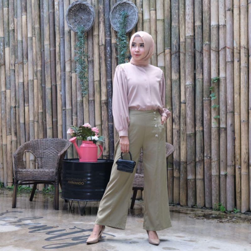 NIDA KULOT PANTS / CELANA WANITA