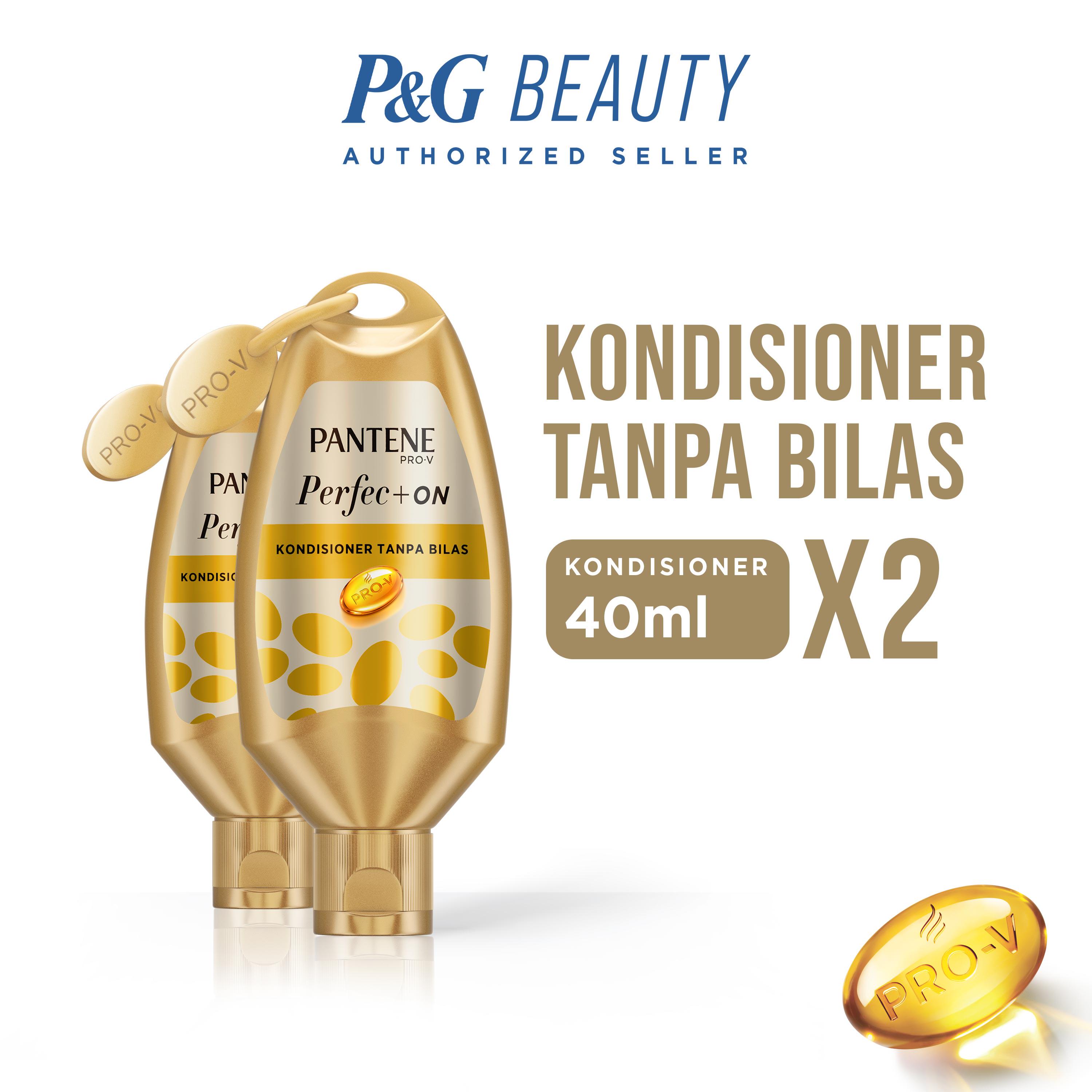 Pantene Pro-V Perfec+On Kondisioner Tanpa Bilas 40ml Paket Isi 2 ...