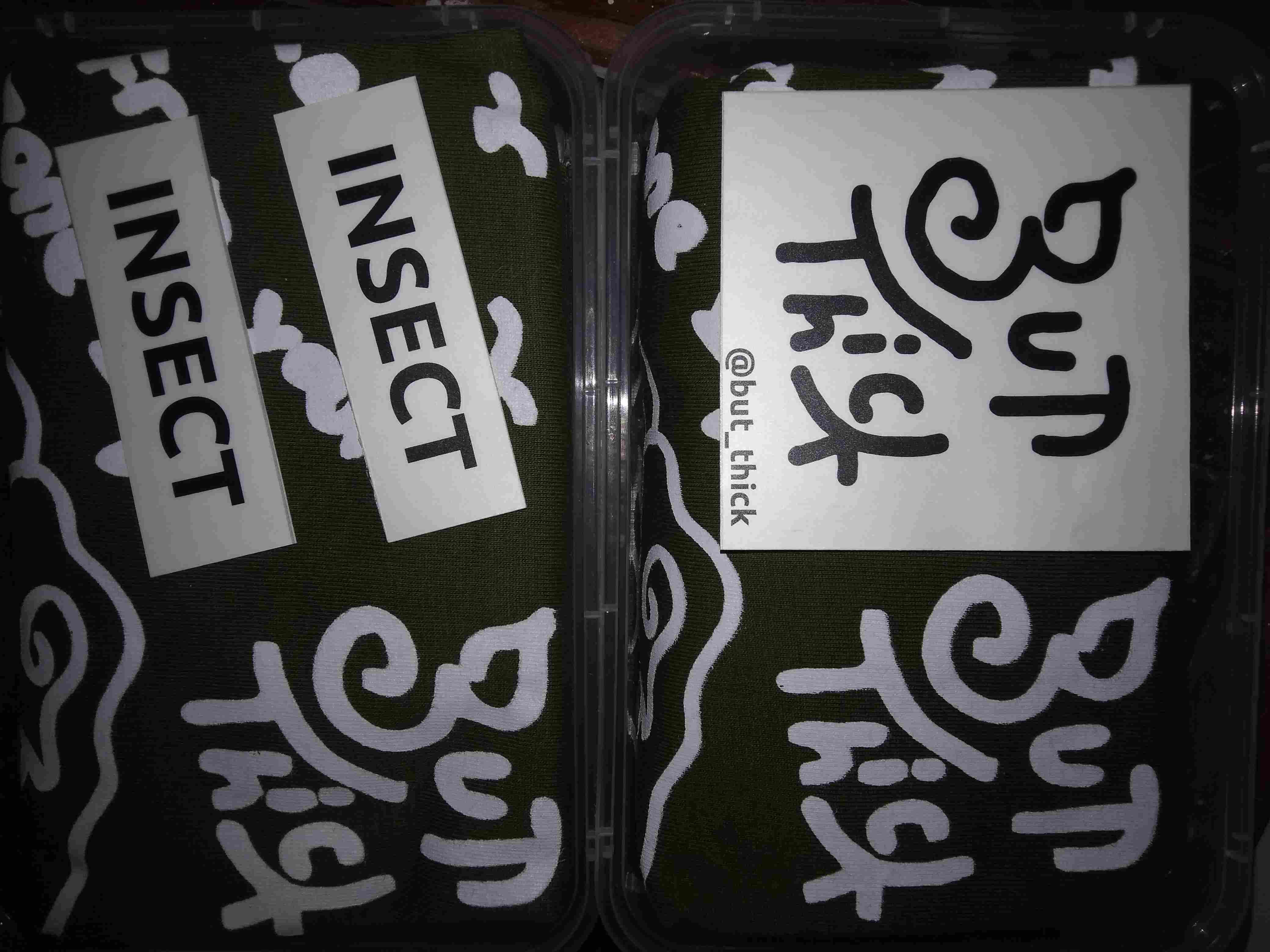 Long-sleeved T-shirt But Thick lets Move Series(pop Art X Batik Mega Mendung) Kaos Lengan Panjang