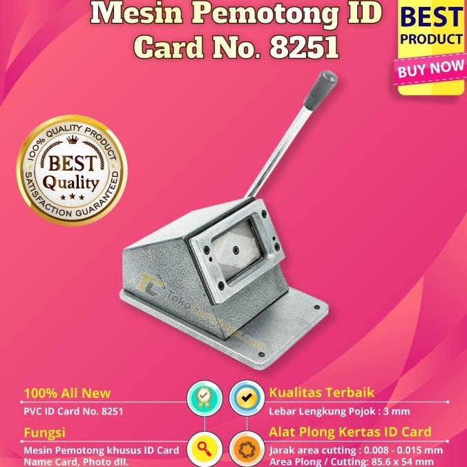 

Alat Mesin Plong ID Card / Mesin PVC Card Origin OCC-55 PVC (Abu) MURMER