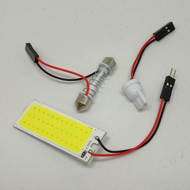 Lampu LED Kabin/Plafon Mobil 36 Titik Bisa Pakai di Motor (FCOB-36)