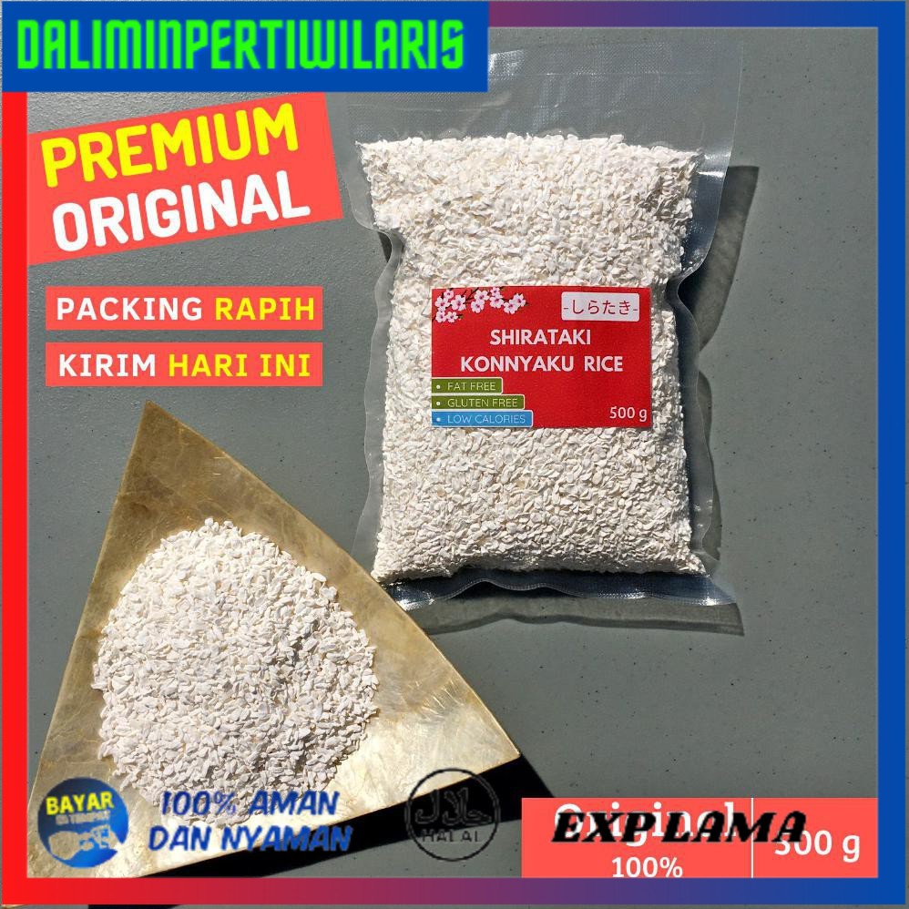 

( BISA COD ) beras shirataki rice shirataki beras shirataki 500 gr untuk diet sirataki rice konyaku
