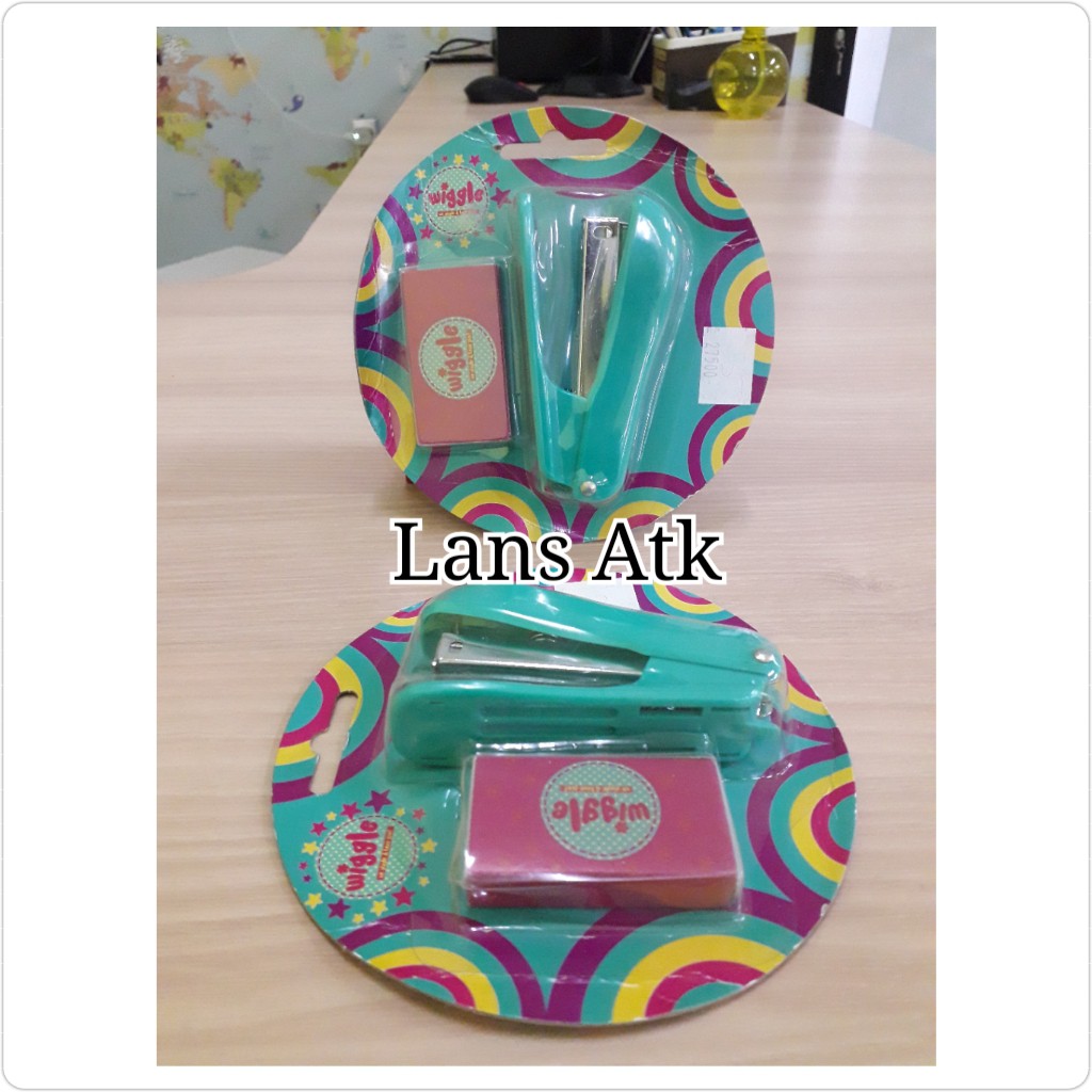 

WIGGLE Rainbow Stapler/Staples & Refill Set staples